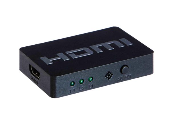 ⁦מפצל HDMI 1X3 תומך ב-3D, 4K⁩ – תמונה ⁦2⁩