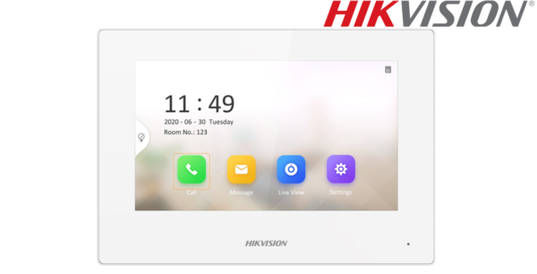 מסך 7 אינצ לבן Hikvision DS-KH6320-WTE1